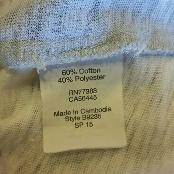 J.Crew Factory Sketched Cotton Color-block T-shirt - Picture 4 of 5